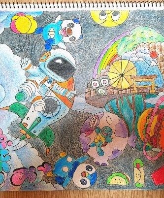 兒童綜合藝術班教學作品參考