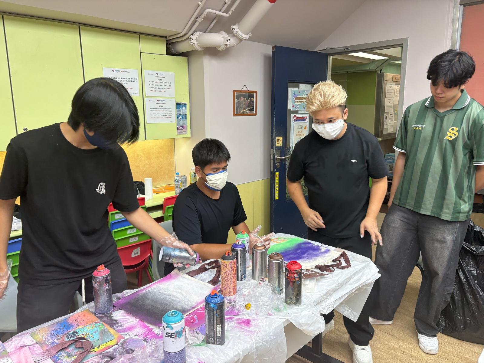 噴色實作與指導